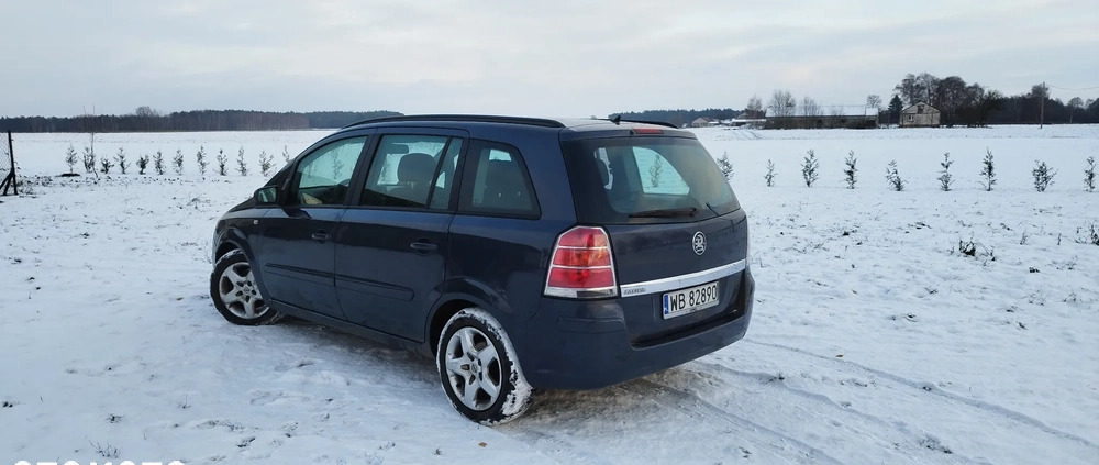 Opel Zafira cena 11000 przebieg: 194000, rok produkcji 2007 z Sierpc małe 67